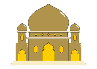 Beautiful Mosque with Stunning Islamic Design