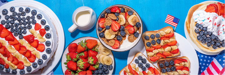 Fourth of July holiday desserts