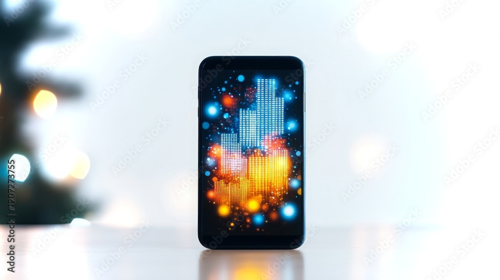 Poster warning system alerts users about ai generated content and visuals within an application