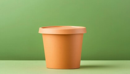 eco-friendly packaging concept. Biodegradable packaging made from agricultural waste, offering a sustainable alternative to traditional paper