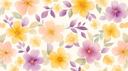 Obraz premium Spring background art with pink blossom. Beautiful nature scene with blooming tree and sun flare. Abstract blurred background. Springtime
