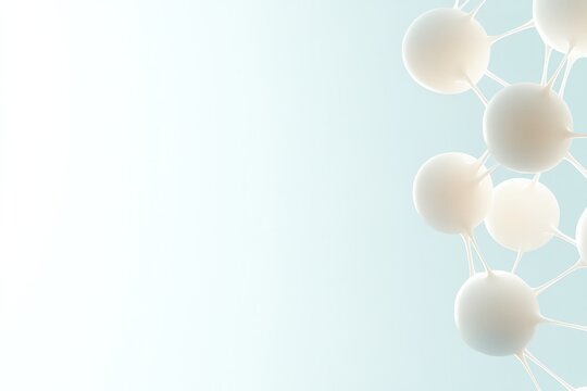 commercial photography for advertising campaign abstract cluster of glowing microscopic orbs interconnected by delicate