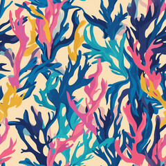 A seamless pattern designed in an Eastern style, Seamless design allows for a perfectly continuous pattern with no visible seams.