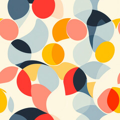 A seamless pattern designed in an Eastern style, Seamless design allows for a perfectly continuous pattern with no visible seams.