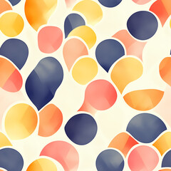 A seamless pattern designed in an Eastern style, Seamless design allows for a perfectly continuous pattern with no visible seams.