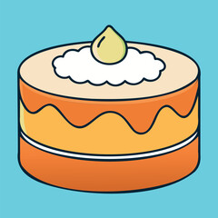 Delicious Dessert Trio with Donut, Cupcake, Cake, and Pastry