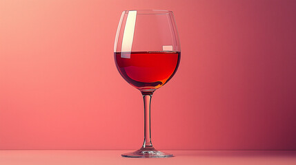  wine in crystal glass, alcohol drink and luxury aperitif, oenology and viticulture product