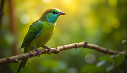 Obraz premium tropical bird in the wild
