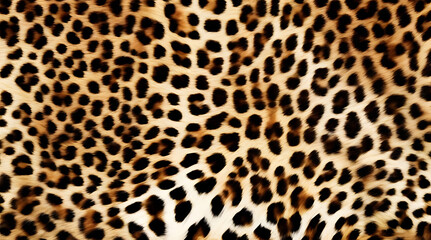 Fototapeta premium leopard, stylish print of real wild cat fur, dark background, fur, jaguar pattern, modern design