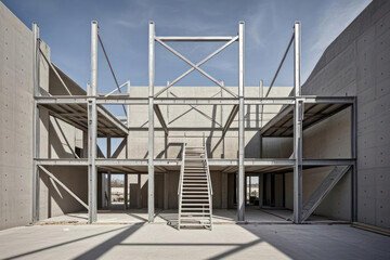 Unfinished Luxury Home Interior Design