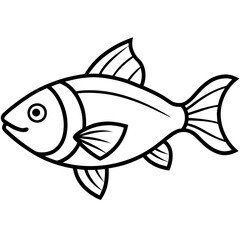 Abstract Fish Vector Art
