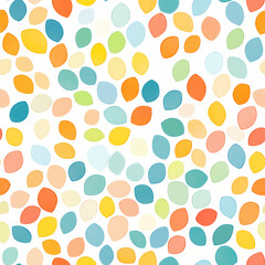 Fototapeta premium A seamless pattern designed in an Eastern style, Seamless design allows for a perfectly continuous pattern with no visible seams.