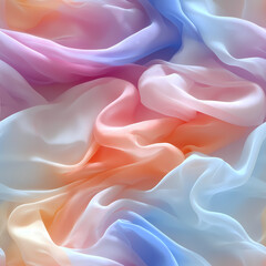 Fototapeta premium A seamless pattern designed in an Eastern style, Seamless design allows for a perfectly continuous pattern with no visible seams.