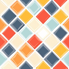 A seamless pattern designed in an Eastern style, Seamless design allows for a perfectly continuous pattern with no visible seams.