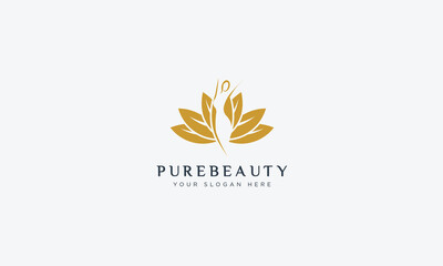 Fashion and beauty logo design  vector template