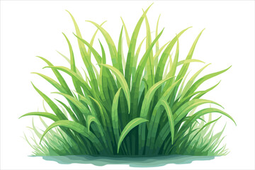 Grass Vector Clipart Collection