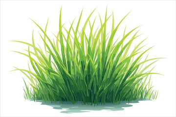 Grass Vector Clipart Collection
