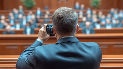 Courtroom Action: Preserving the Instant in Legal Conflicts