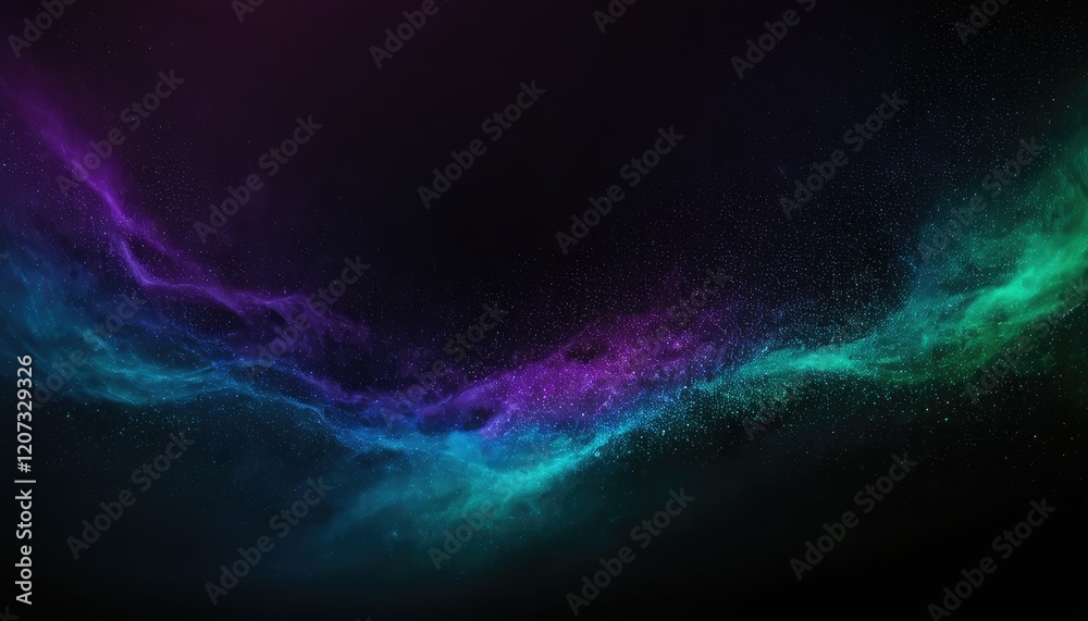 Wall mural abstract modern background with colourful particles design 1