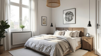 Cozy Scandinavian Bedroom Decor