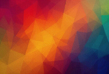 A colorful painting with a lot of different colors and patterns. The painting is full of life and energy, and it seems to be a representation of the beauty of nature. The colors are bright and vibrant