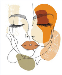 Minimalist boho art for wall art