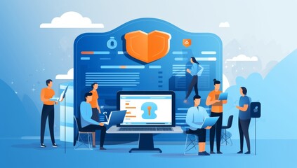 Teamwork Cybersecurity Data Protection System