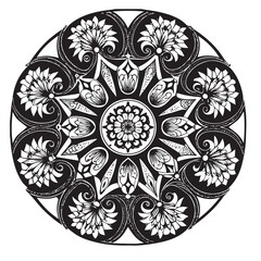 Mandala Vector Art, Icons, and Graphics