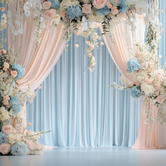 Romantic Wedding Floral Arch