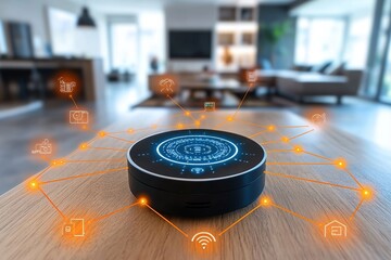 Smart Home Hub Connecting Devices