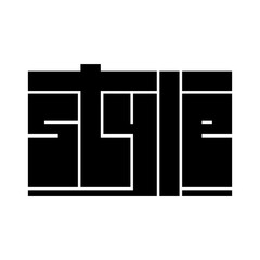 Style Typography - Flat Design