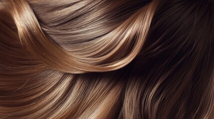 Fototapeta premium A safe keratin treatment for sensitive hair, featuring a stylist explaining the process and using organic and non-toxic products