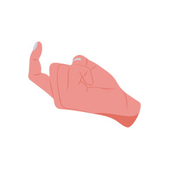 Come Here Hand Gesture Icon, Vector illustration