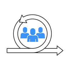 Team Synergy – People Representing Collaboration and Cohesion in Teams