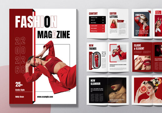 Fashion Magazine Layout