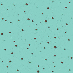 Mint chocolate chip texture square background graphic illustration.