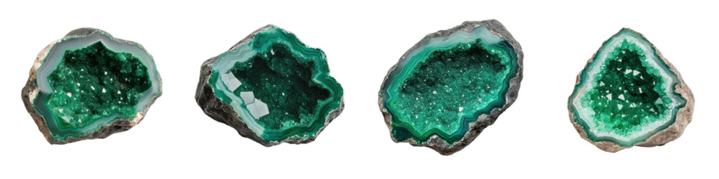 Stunning Green Geode Crystals with Shimmering Druzy Texture  Natural mineral formations with natural sparkle and glitter decorative rock specimen background