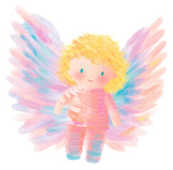 PNG Angel angel toy representation.