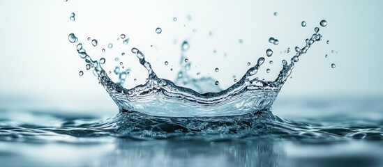 Stunning Water Splash: A Symphony of Liquid Motion