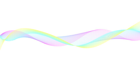 Premium abstract background design with wave line pattern texture in luxury pastel color.
