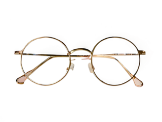 glasses isolated on white
