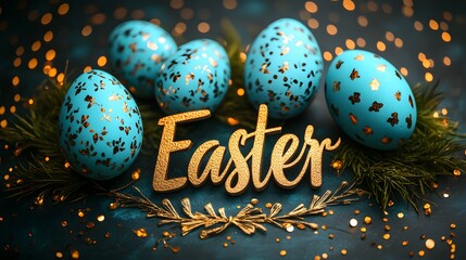 Happy Easter Concept