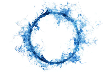 bonfire isolated on white.