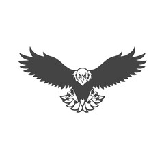 eagle with wings