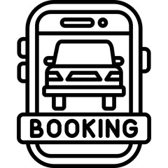 Online reservation Icon