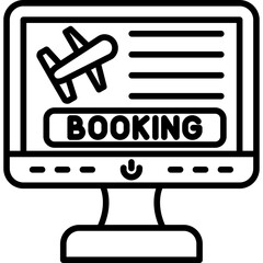 Online booking Icon