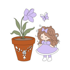flower in a pot