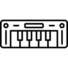 Piano keys Icon