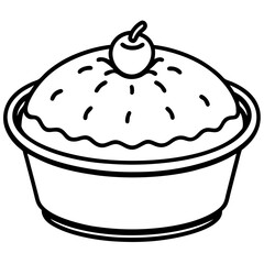 Minimal Peach Cobbler Design