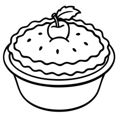 Minimal Peach Cobbler Design